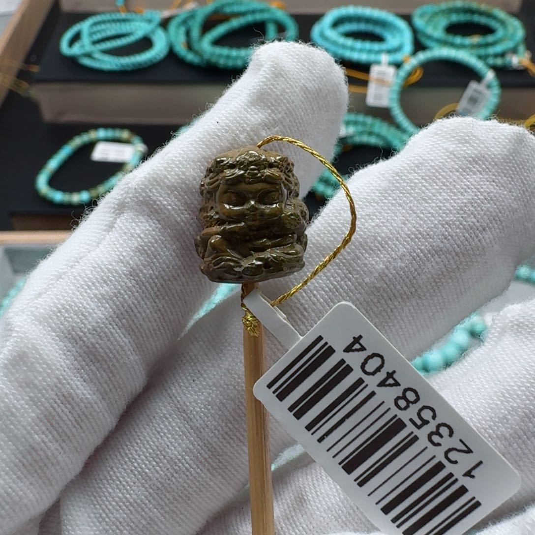 绿松石挂件未镶嵌