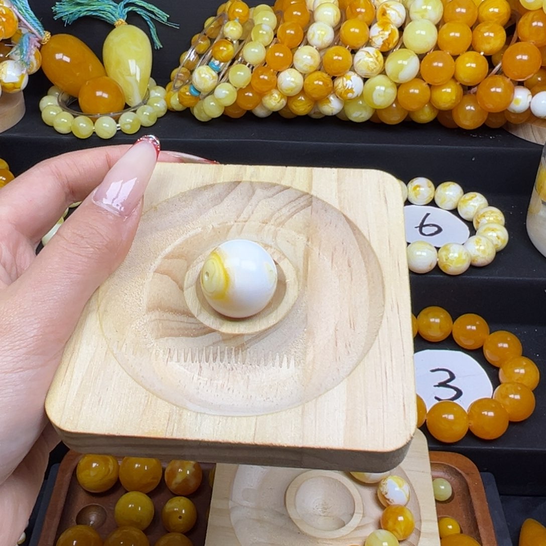 董***演22mm全品无暇单珠