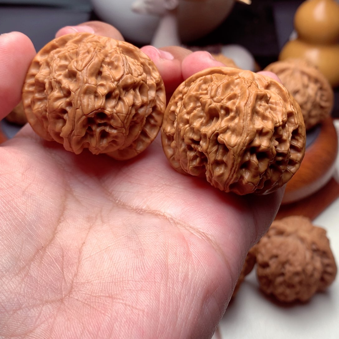 文玩核桃把件苹果园42尺寸/16号