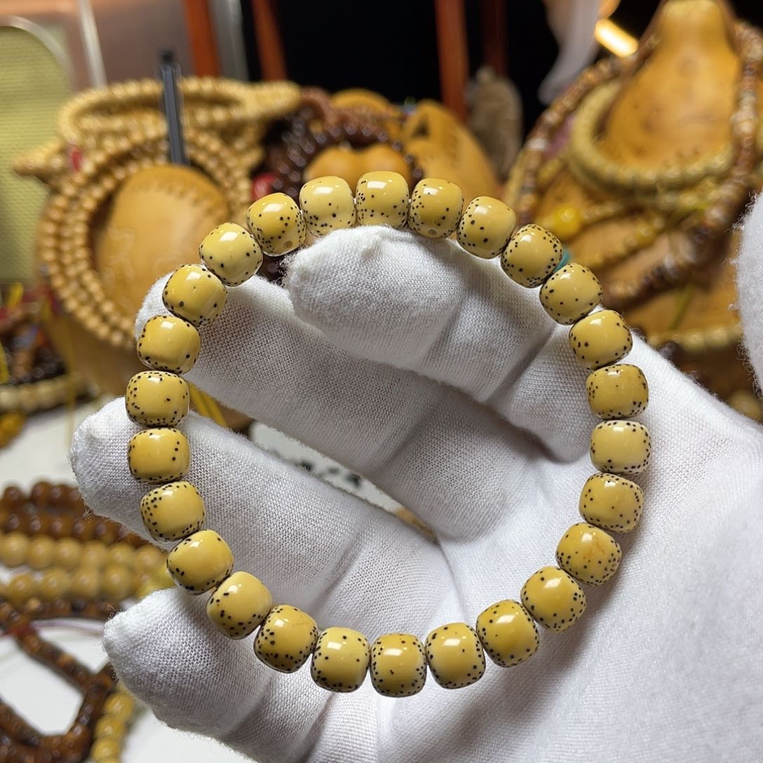 手串星月菩提8-9老型桶侧留白原生态