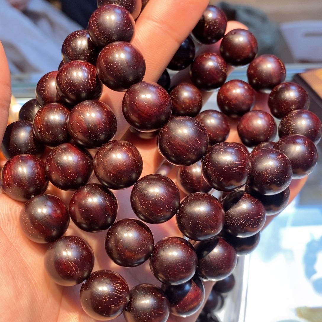 小叶紫檀手串/手链1.5小爆