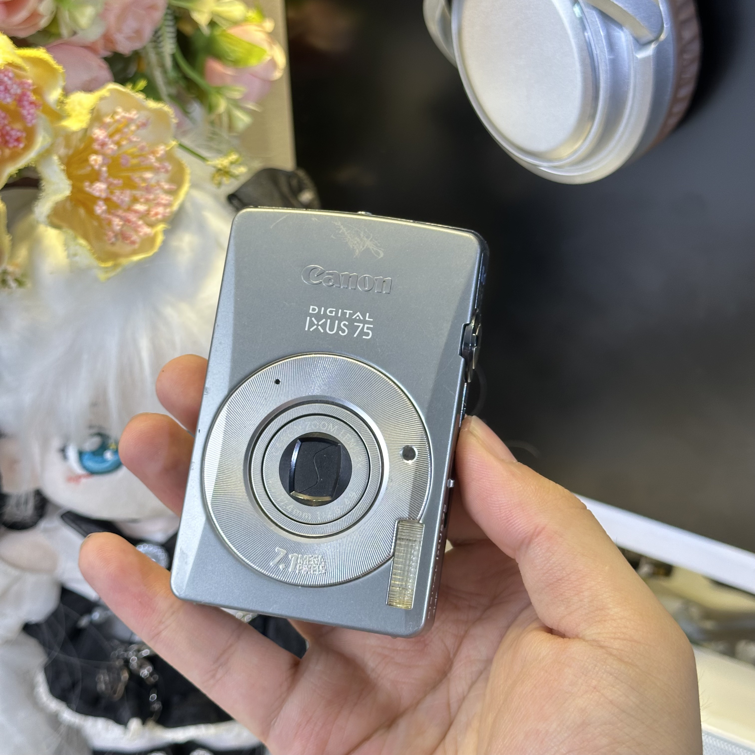 9新 Canon/佳能 佳能ixus75人像神器网红机冷白皮带配件
