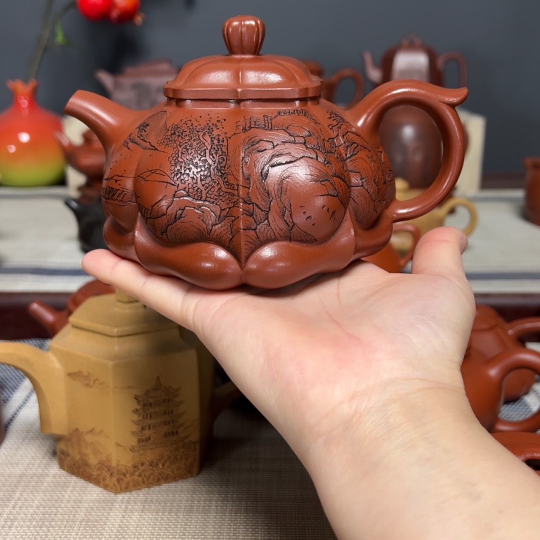 紫砂茶壶大****儿宜兴紫砂