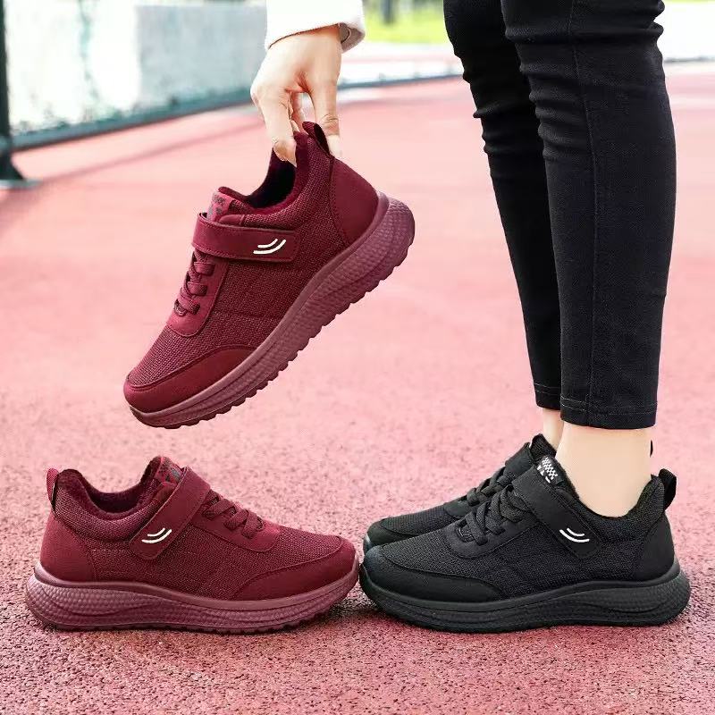 2025春秋高端健步鞋潮流中老年透气软底防滑老人鞋妈妈鞋舒适休闲