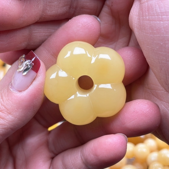 蜜蜡裸石未镶嵌蜜蜡吊坠