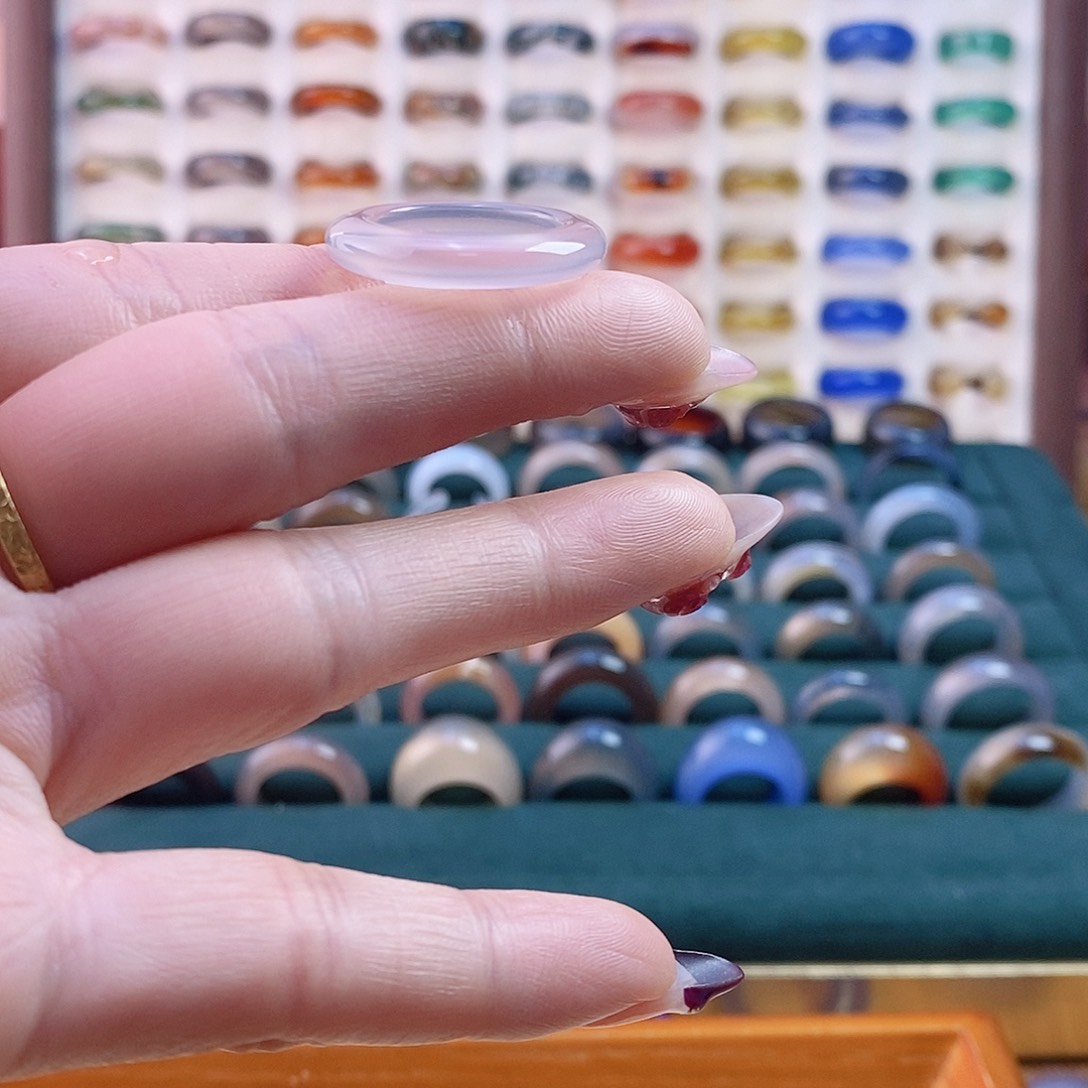 玛瑙/玉髓颈饰未镶嵌小*