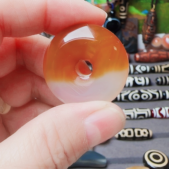 玛瑙/玉髓合金珠宝半成品