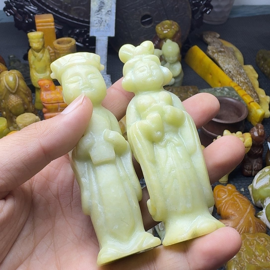 白玉菩提吊坠。。。