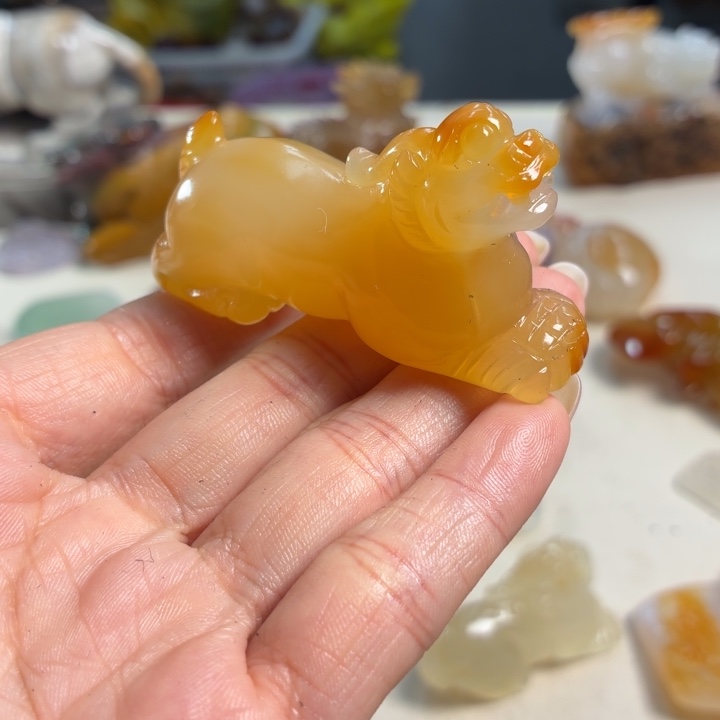 玛瑙/玉髓未镶嵌吊坠(不含链)