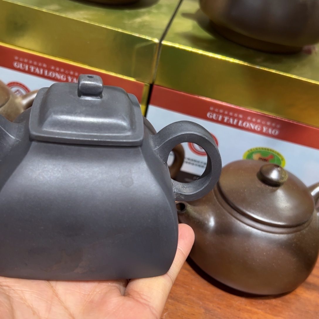 贵台龙窑柴烧茶壶138