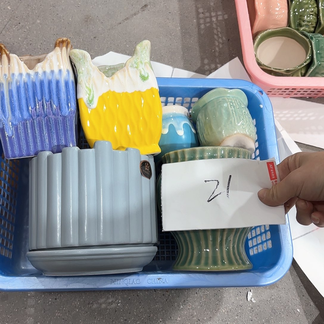 陶瓷陶瓷花盆，多肉花盆