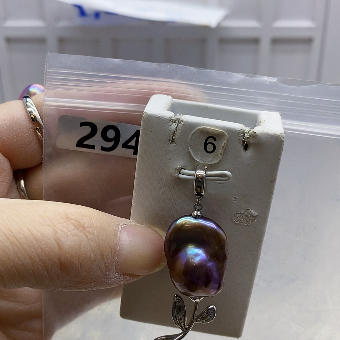 颈饰合金淡水珍珠