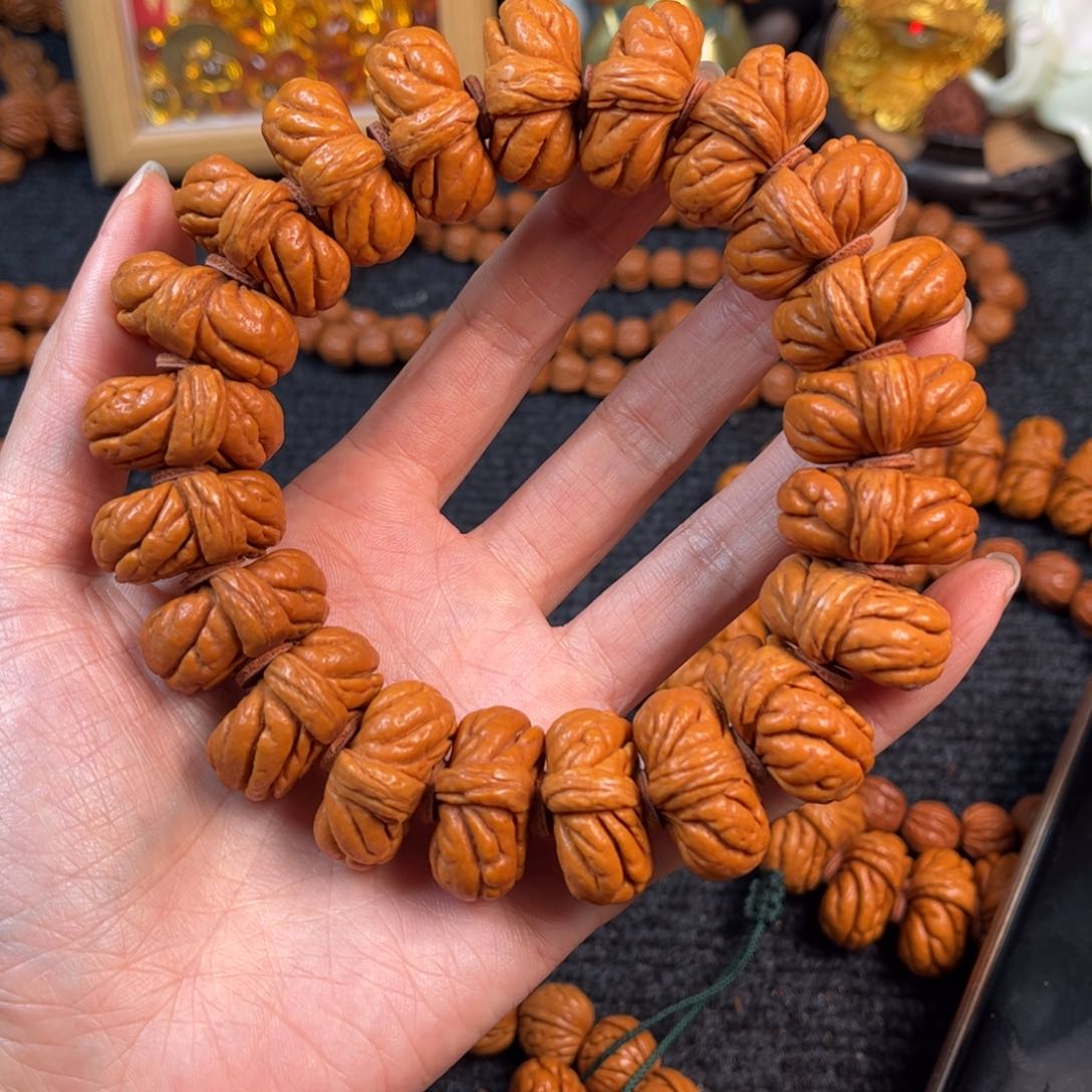 文玩核桃手串长*?C8桃核手串