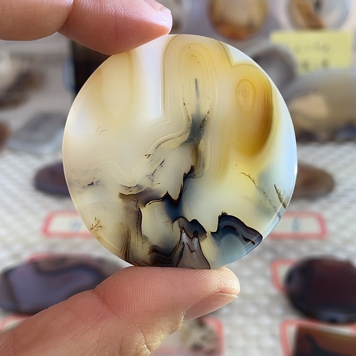 f***林玛瑙/玉髓未镶嵌颈饰