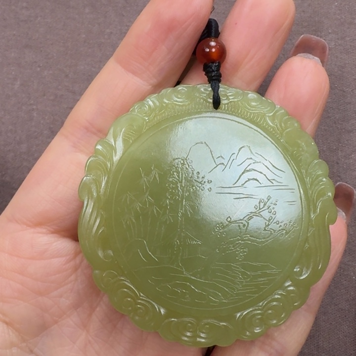 未镶嵌和田玉挂件