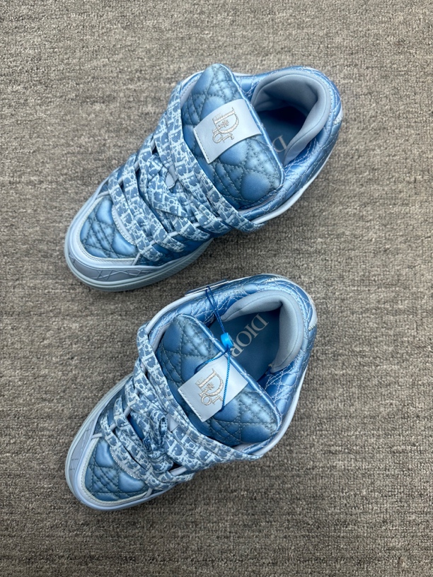 95新 DIOR/迪奥 40 diorb9s erl联名款蓝色板鞋