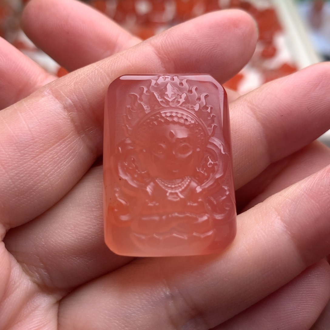 未镶嵌南红玛瑙珠宝奇石猪**贝