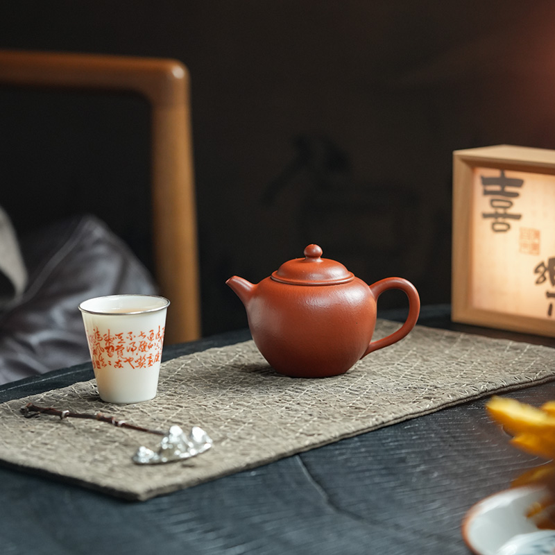 0添加 霸道总裁系列 铁17%小煤窑朱泥30目 圆珠壶110毫升全手