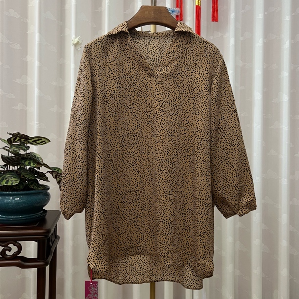 胖人坊大码长衫2967