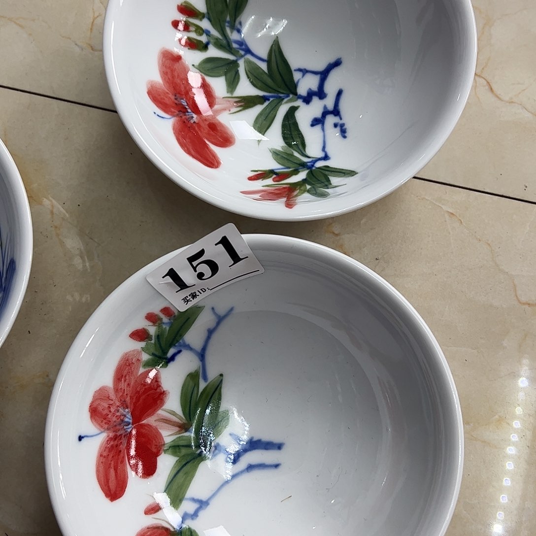 瓷片温**γ景德镇陶瓷手工手绘制作