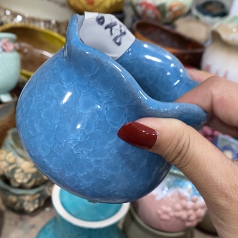 陶瓷波浪冰裂天蓝1223333