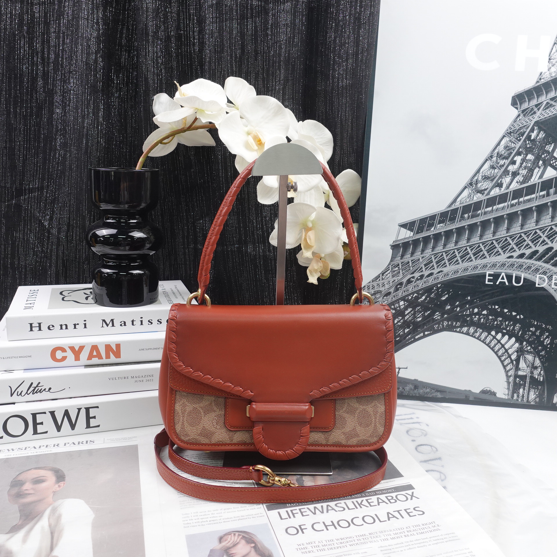 95新 COACH/蔻驰 单肩包/T10216751