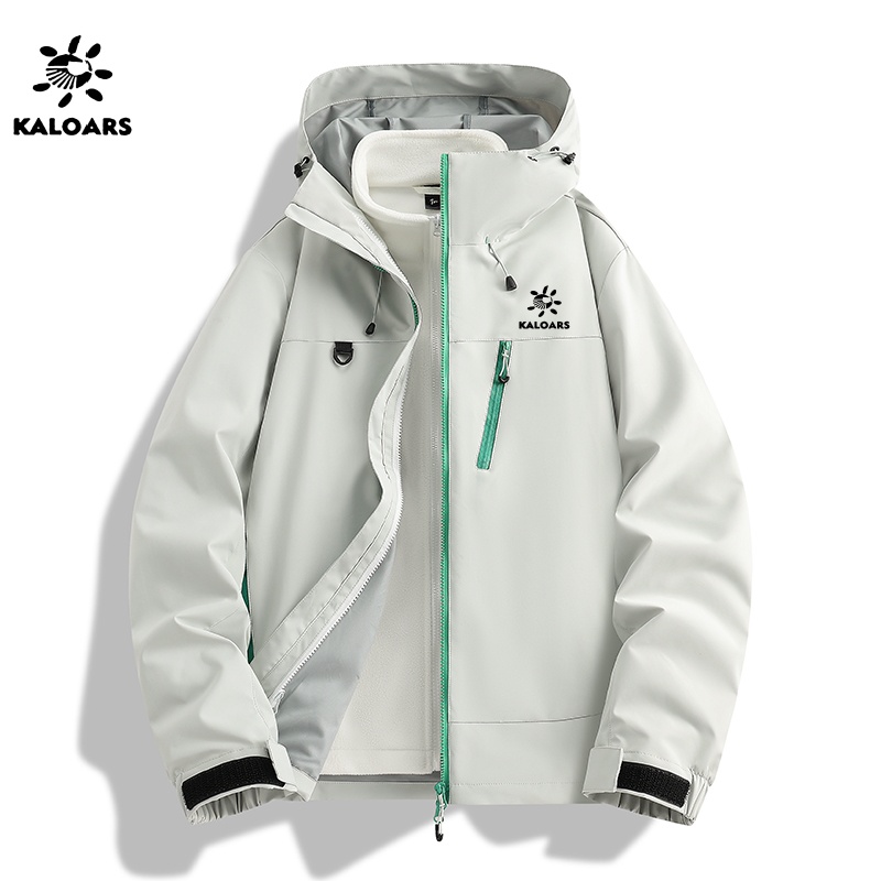 【凯家冲锋系列】秋冬季新款可拆卸三合一保暖情侣户外运动冲锋衣男