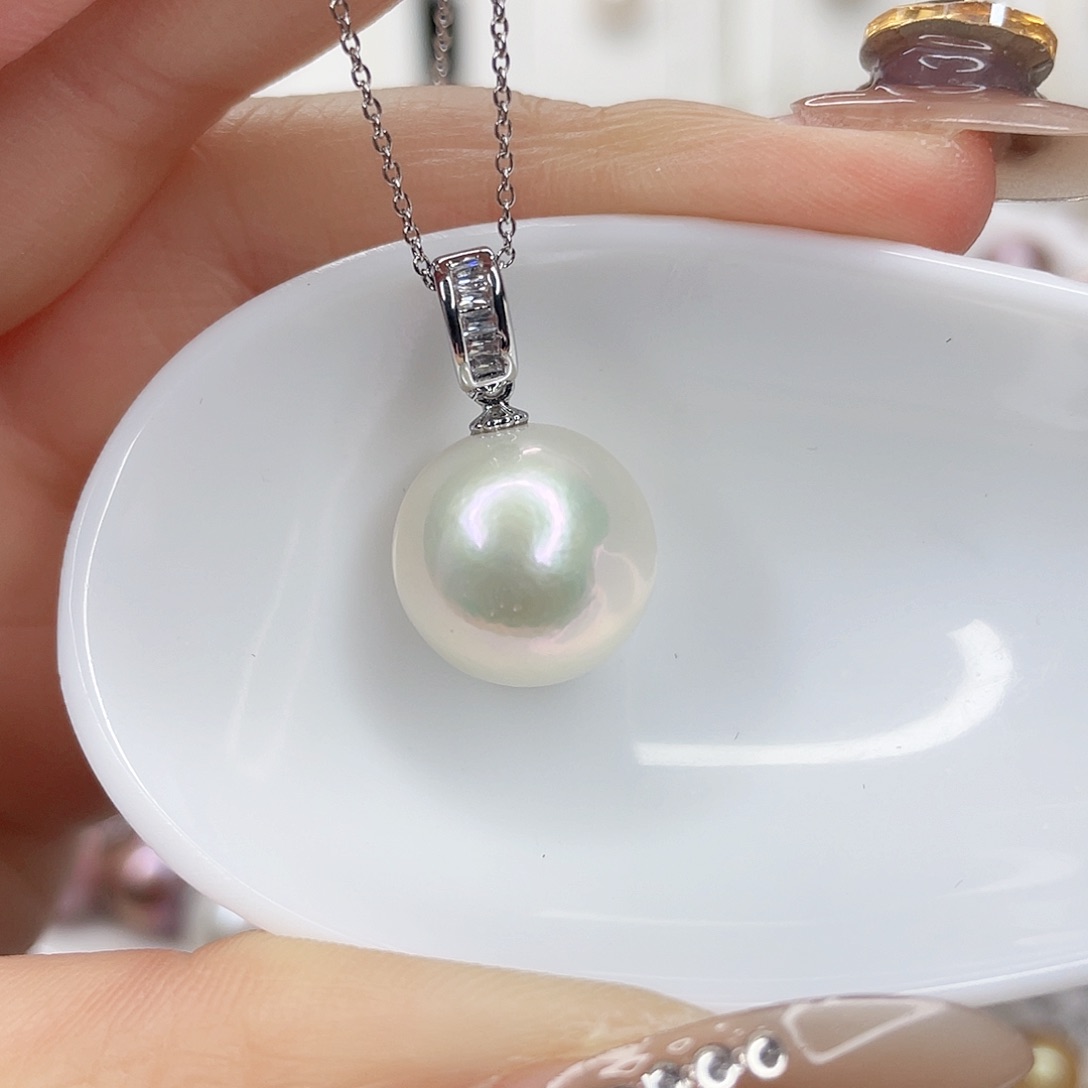 淡水珍珠吊坠(赠链)未镶嵌