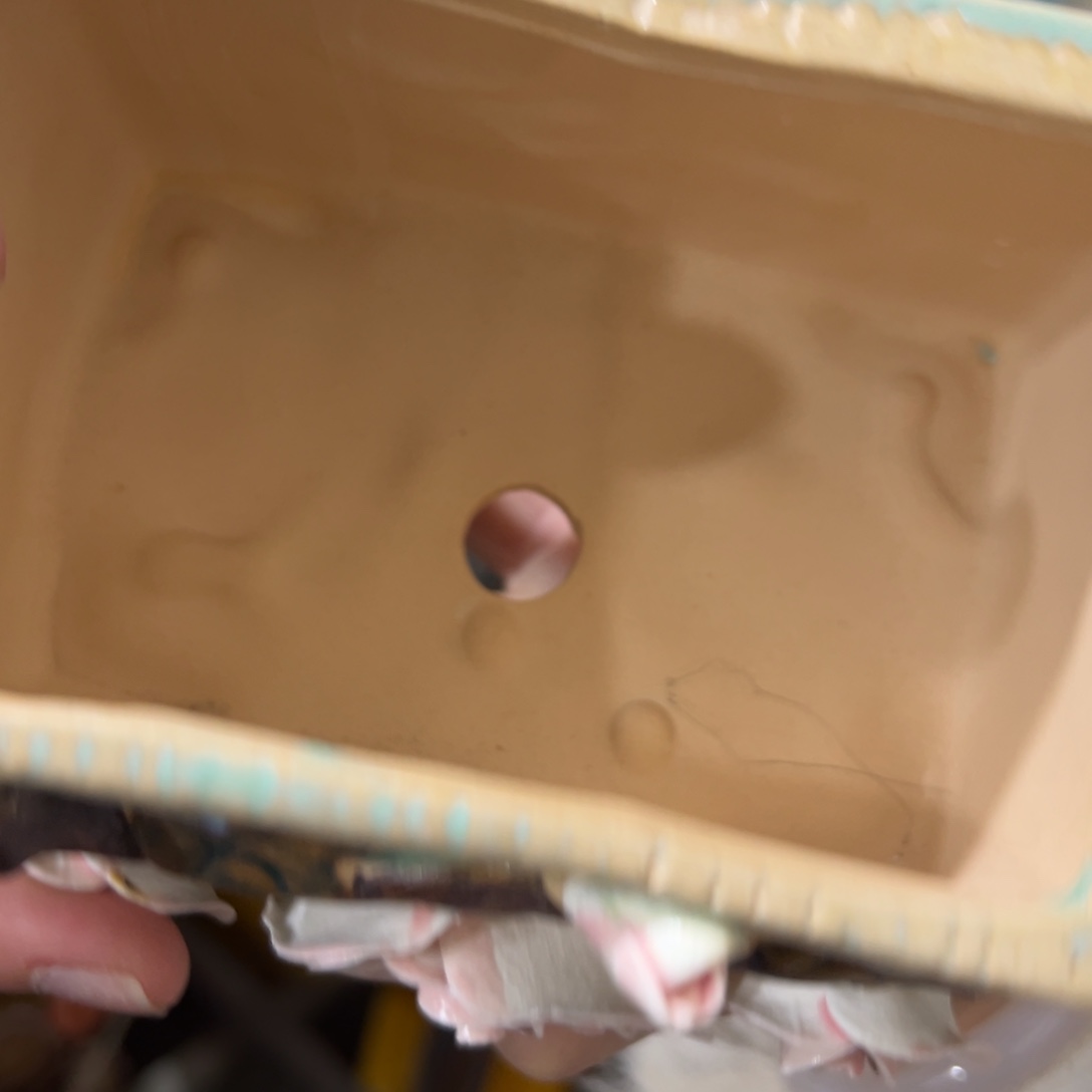 满20发秒退拉黑多肉花盆瑕疵129
