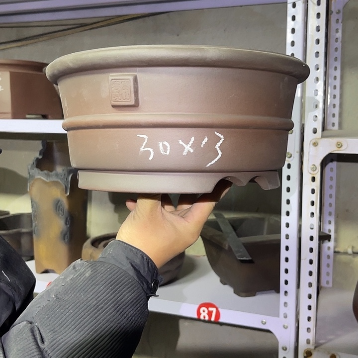 紫砂花盆紫砂等传统