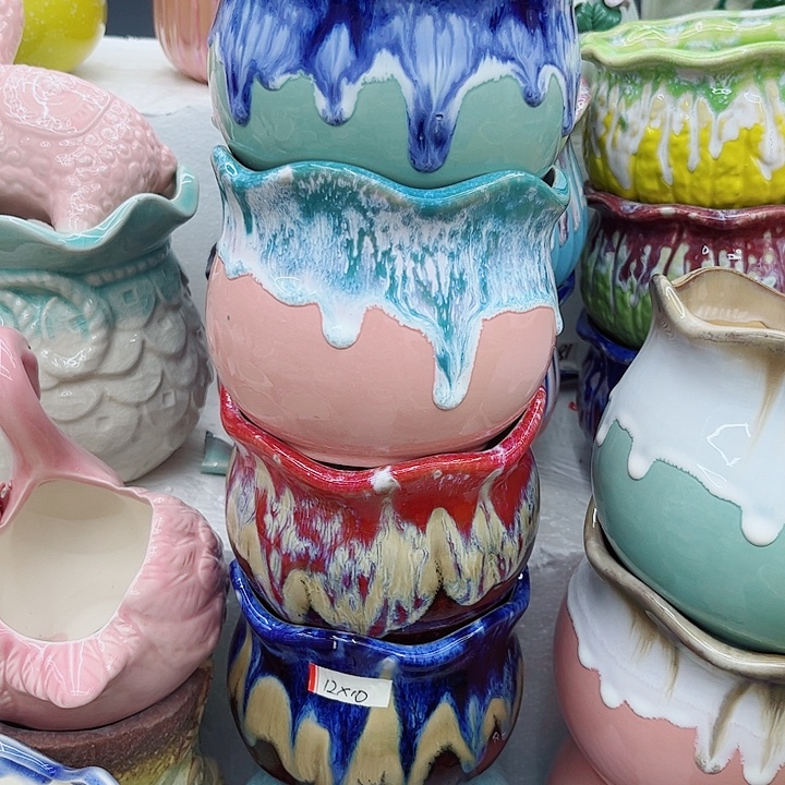 多肉绿植陶瓷花盆