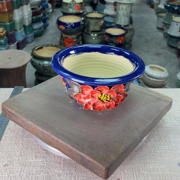 泳坤堂石湾盆陶瓷