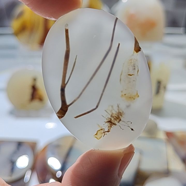 玛瑙/玉髓未镶嵌吊坠(不含链)30号