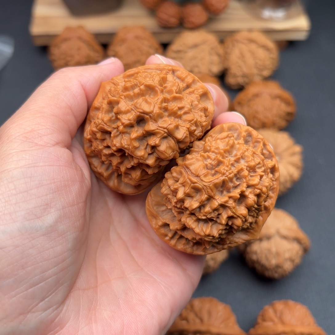 文玩核桃把件官帽51