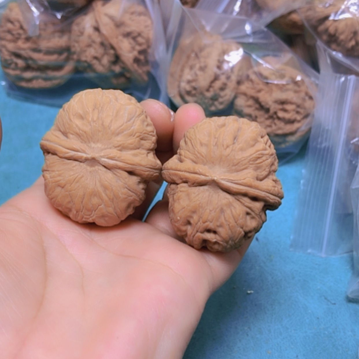 【闪购商品】把件核桃41黄元宝