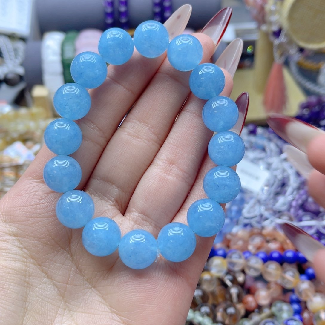 水晶手链银S925镶嵌mmmmm