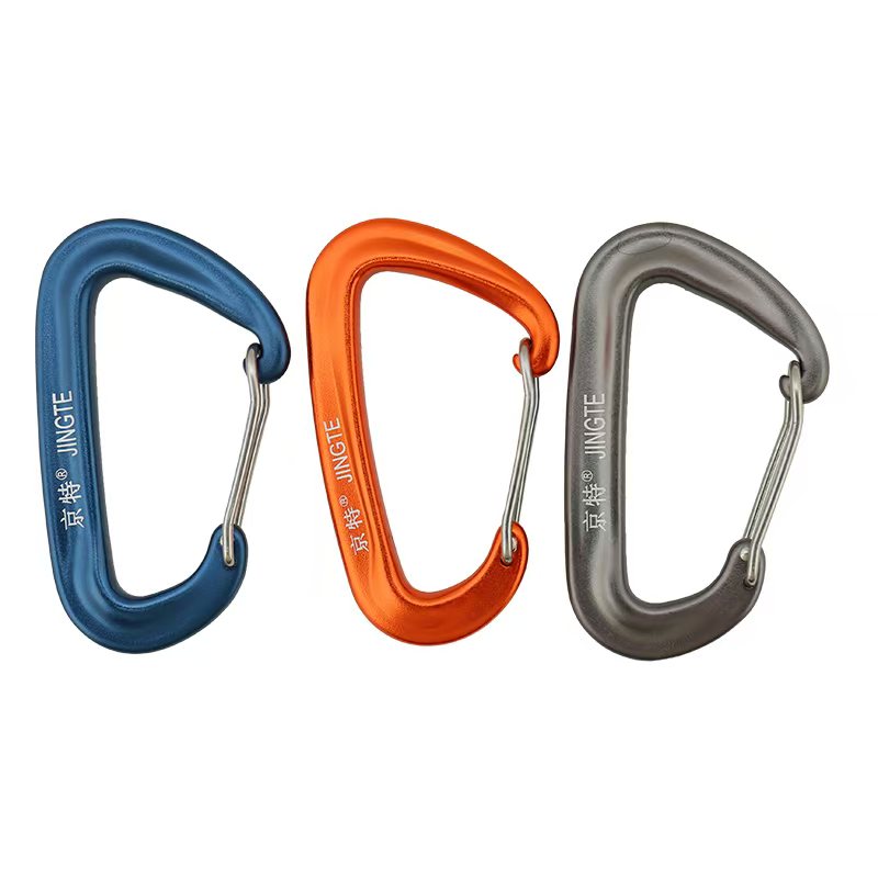 京特铝合金D型登山扣户外快挂扣高承重吊床挂钩