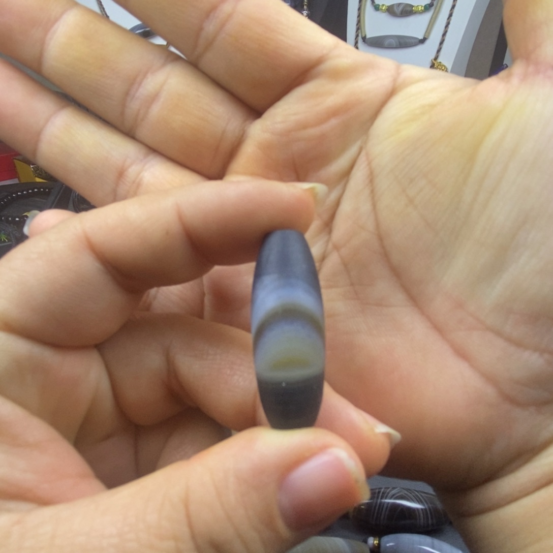 未镶嵌颈饰玛瑙/玉髓锁骨珠