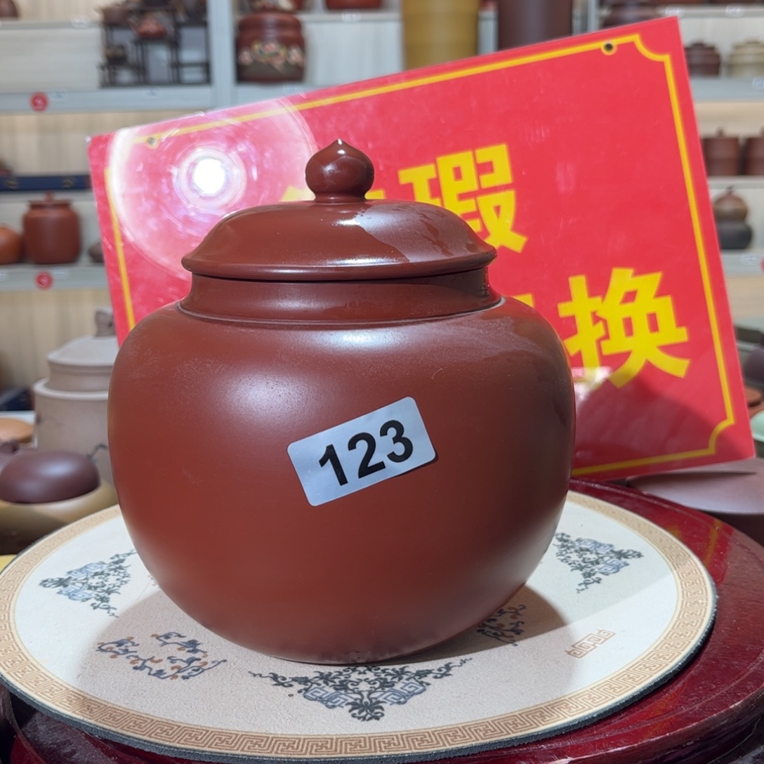 紫砂茶叶罐微瑕醒茶罐
