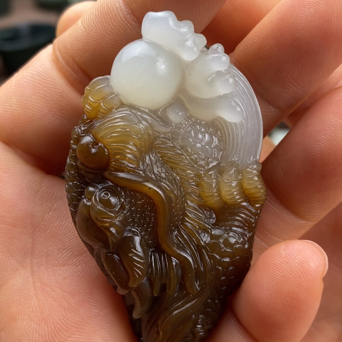 和田玉挂件未镶嵌