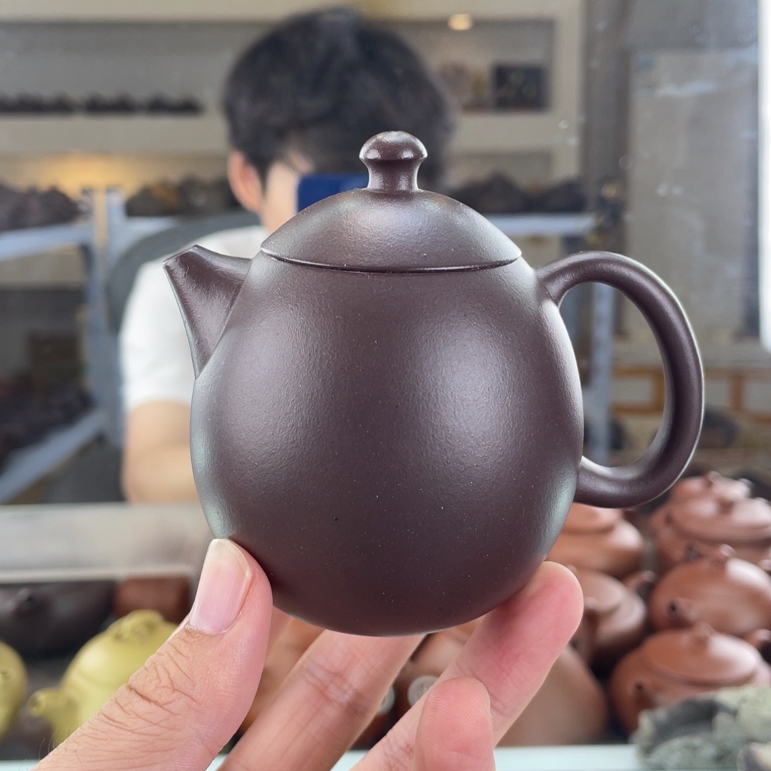 茶壶紫砂170cc老紫泥茶壶