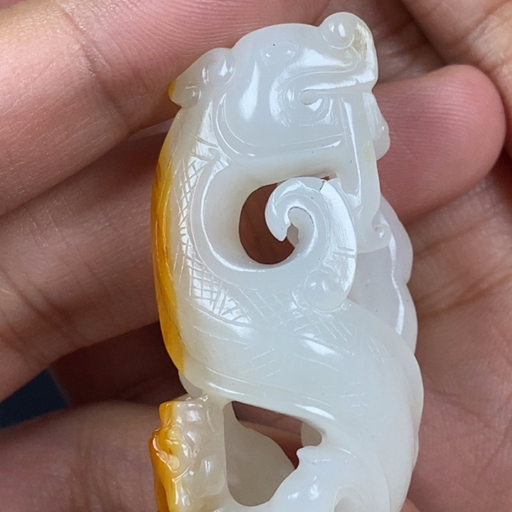 未镶嵌和田玉挂件好*哥