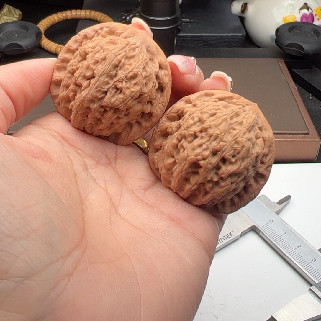 文玩核桃把件金公子42