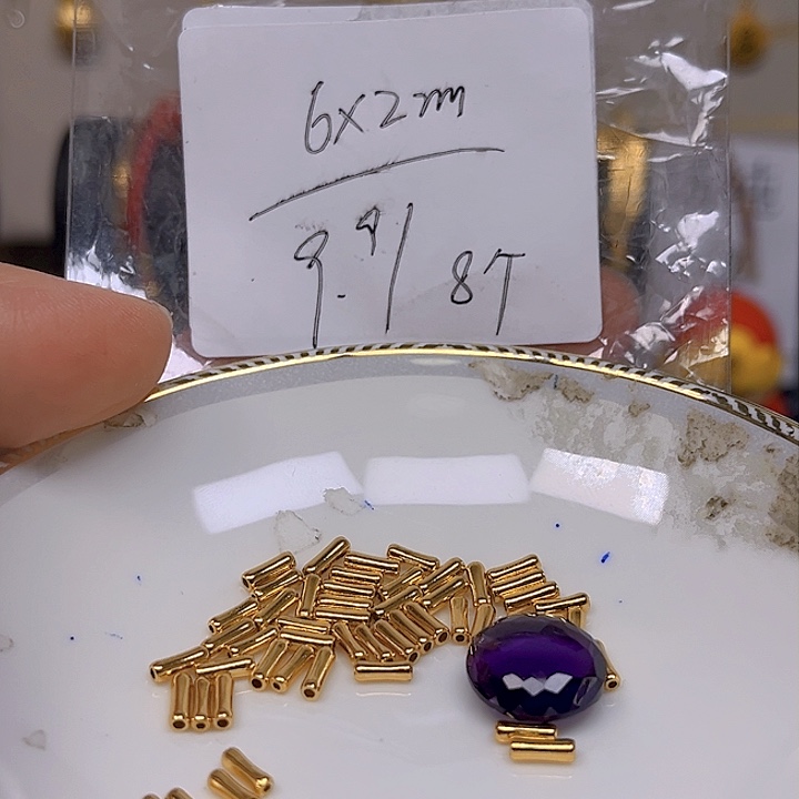 紫晶颈饰银S925镶嵌紫晶925镶嵌147