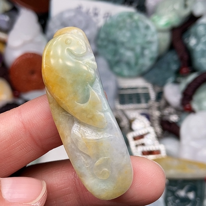 颈饰未镶嵌翡翠翡翠