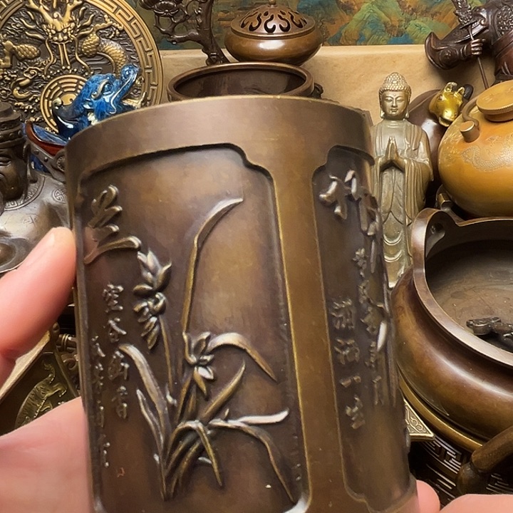 精美铜器批发档口