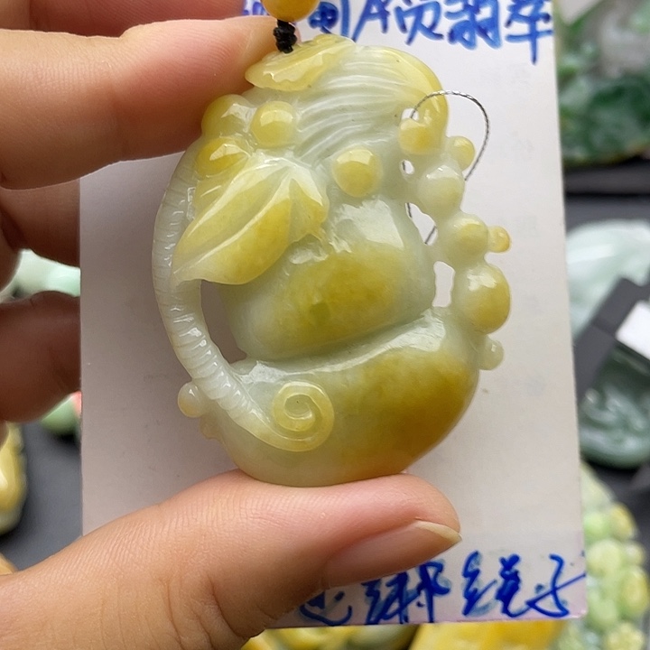 翡翠未镶嵌颈饰天然翡翠