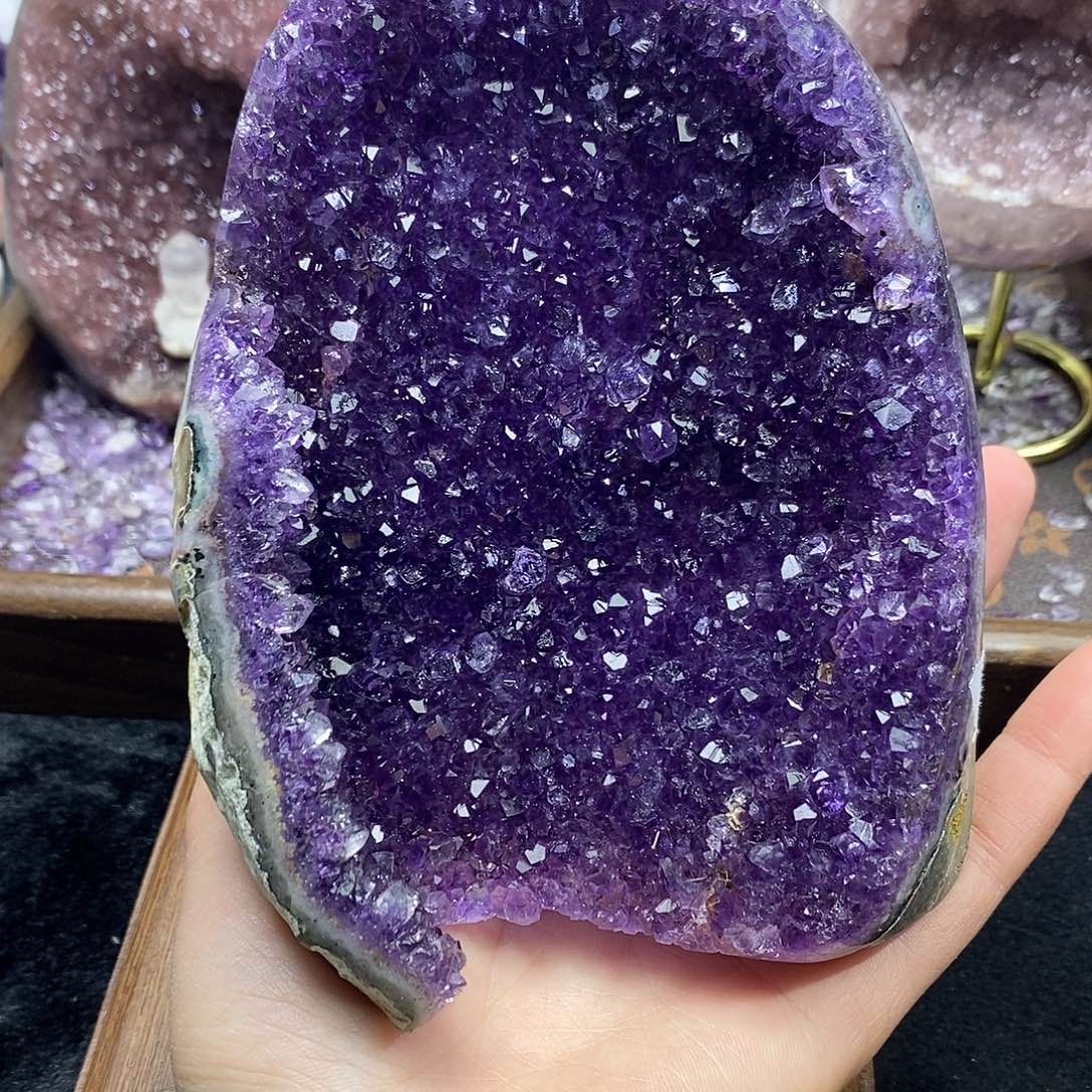 大型摆件（非配饰）未镶嵌紫晶