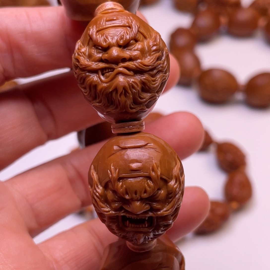 黄***叶手串/手链橄榄核橄榄核