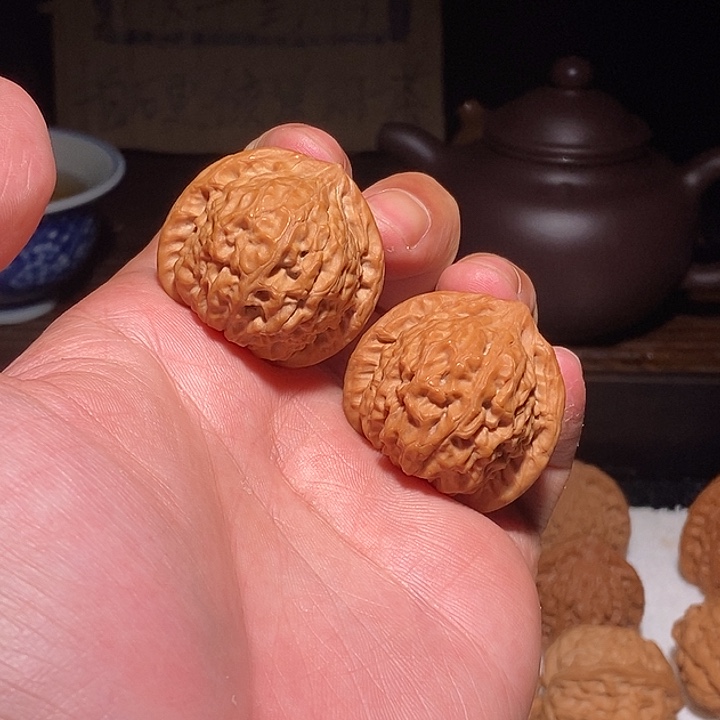 文玩核桃手把件龙公子